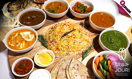 Indian Thali Iftar Buffet at Jouri A Murwab Hotel!
